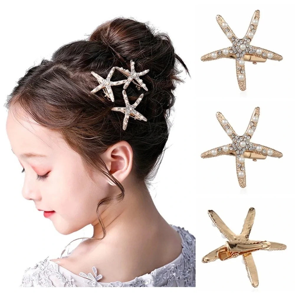 Bundle of 2 Starfish Hair clips
